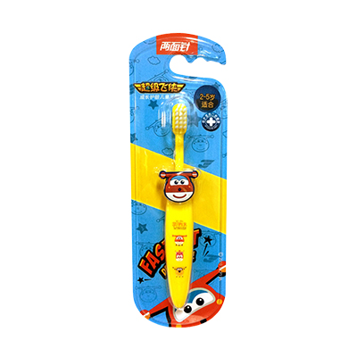Children's toothbrush with growing gums