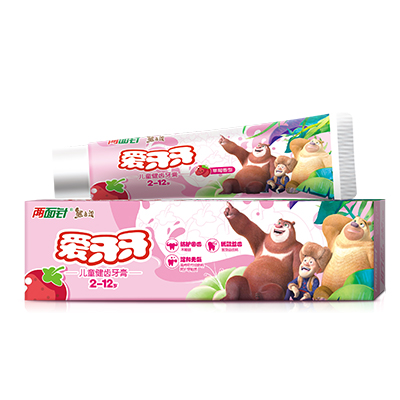  LMZ Aiya Children's Toothpaste 40g+10g (strawberry flavor)